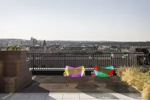 Venkovní posezení na terase